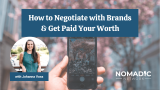 Hoe u met merken onderhandelt en uw waarde krijgt?